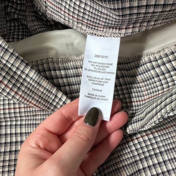 S.C. & Co. Gingham Trouser - Picture 4 of 4